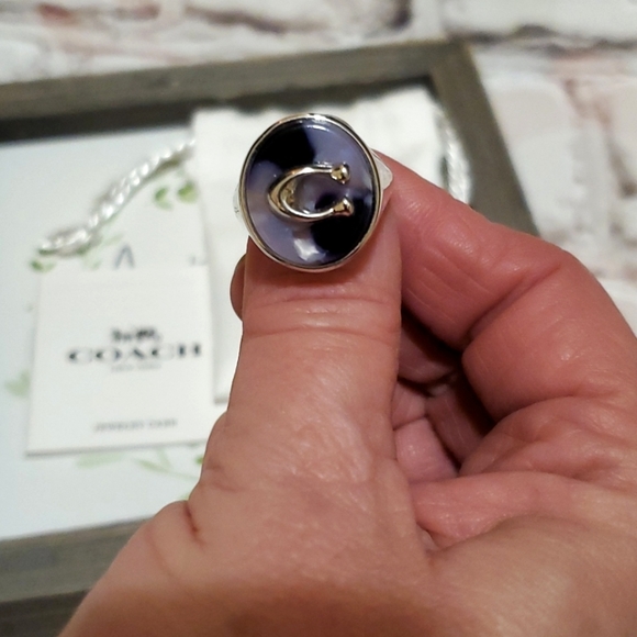 🌸COACH SIGNATURE RING - Picture 3 of 8